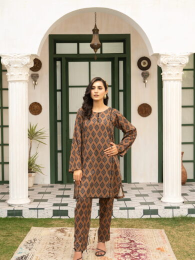 Meeral 3-piece summer lawn suit by Bunaaz